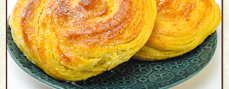 内蒙古鄂尔多斯特产油旋饼白糖甜咸味胡麻油油旋饼咸味2份10个