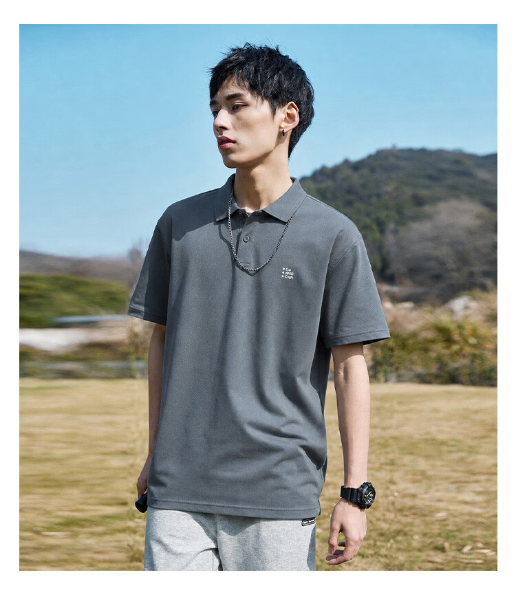 TonLion Summer Short Sleeve Polo Shirt Men 2026 New Lapel Business Simple Commuter Stylish Premium Old Money Style 15