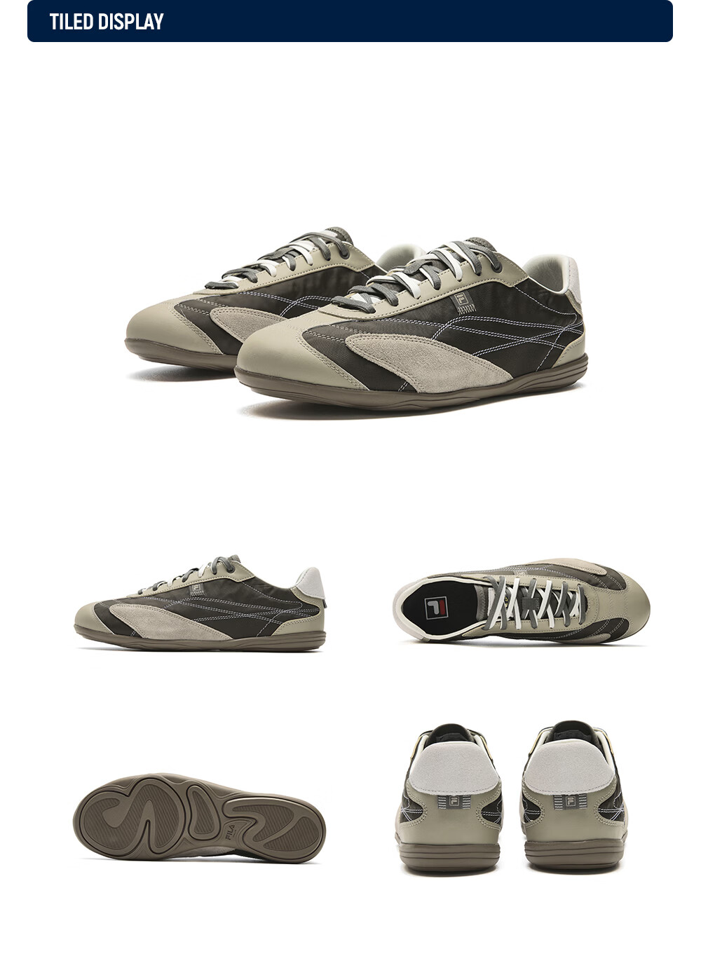 FILA Fila Soft Matte Training Shoes Men's 2026 Summer New Casual Thin Sole Ballet Shoes 43