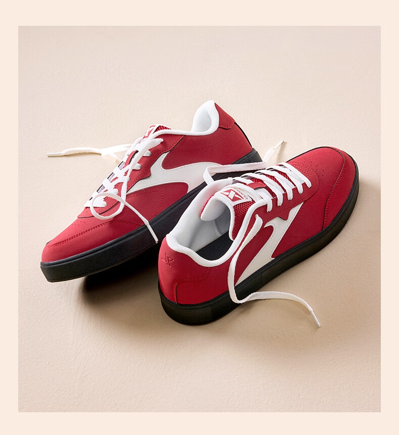 Xtep Vitality Training Shoes Men's Casual Sneakers Summer Breathable Lightweight Low-top White Sports Shoes 29