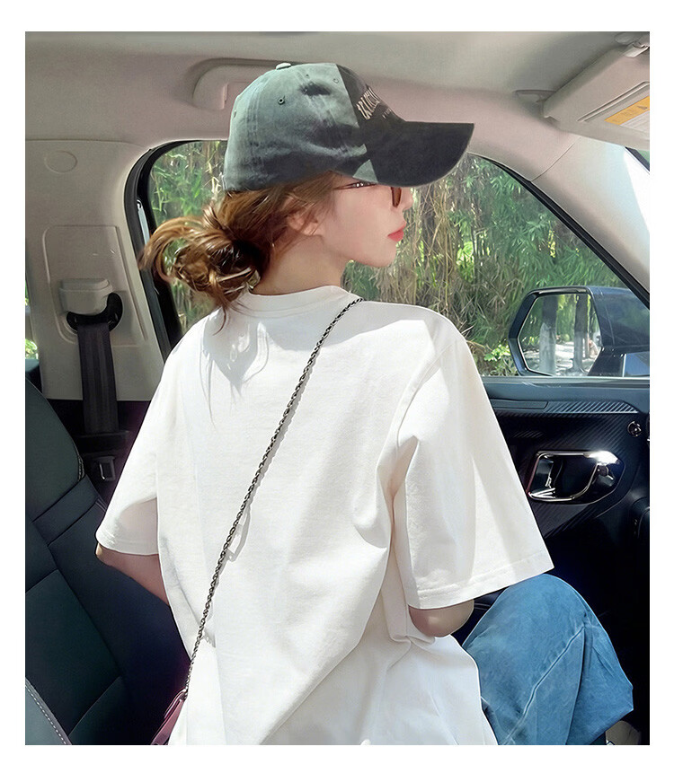 TonLion 2026 Summer Women's Graphic Short Sleeve T-Shirt Casual Fashion Versatile Minimalist Premium Women's Trendy T-Shirt 7
