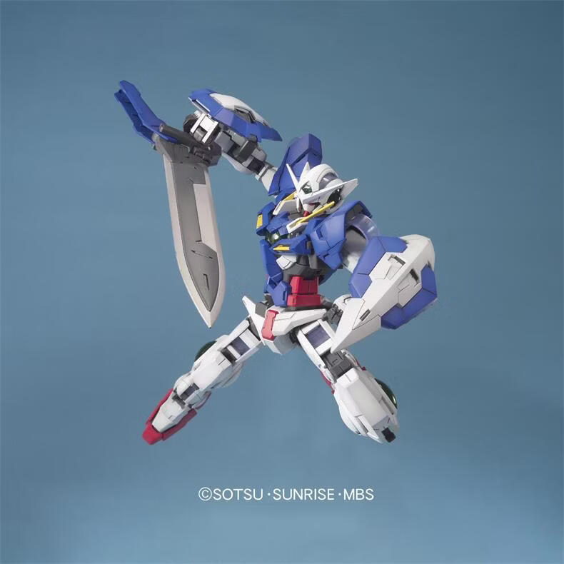 BANDAI MG 1/100 Gundam Exia Model Kit for Ages 15 and Up 4