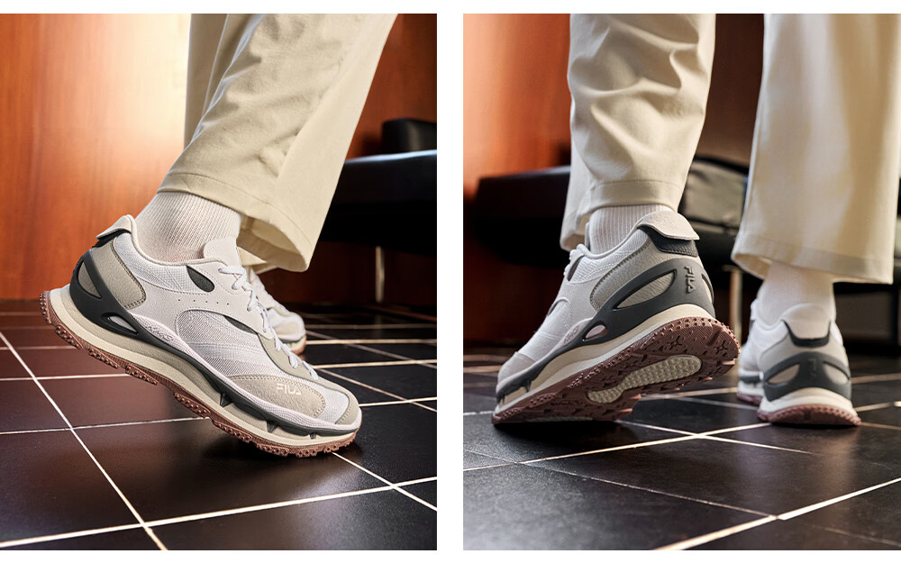 FILA KM3 Stackable Dad Shoes Men's 2026 Autumn New Thick-Soled Casual Sports Shoes 6
