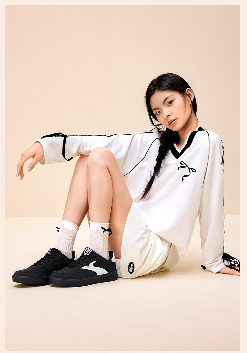 Xtep Vitality Training Shoes Women's Sneakers Summer Breathable Classic Thin Sole Low-top Lightweight Casual White Shoes 19