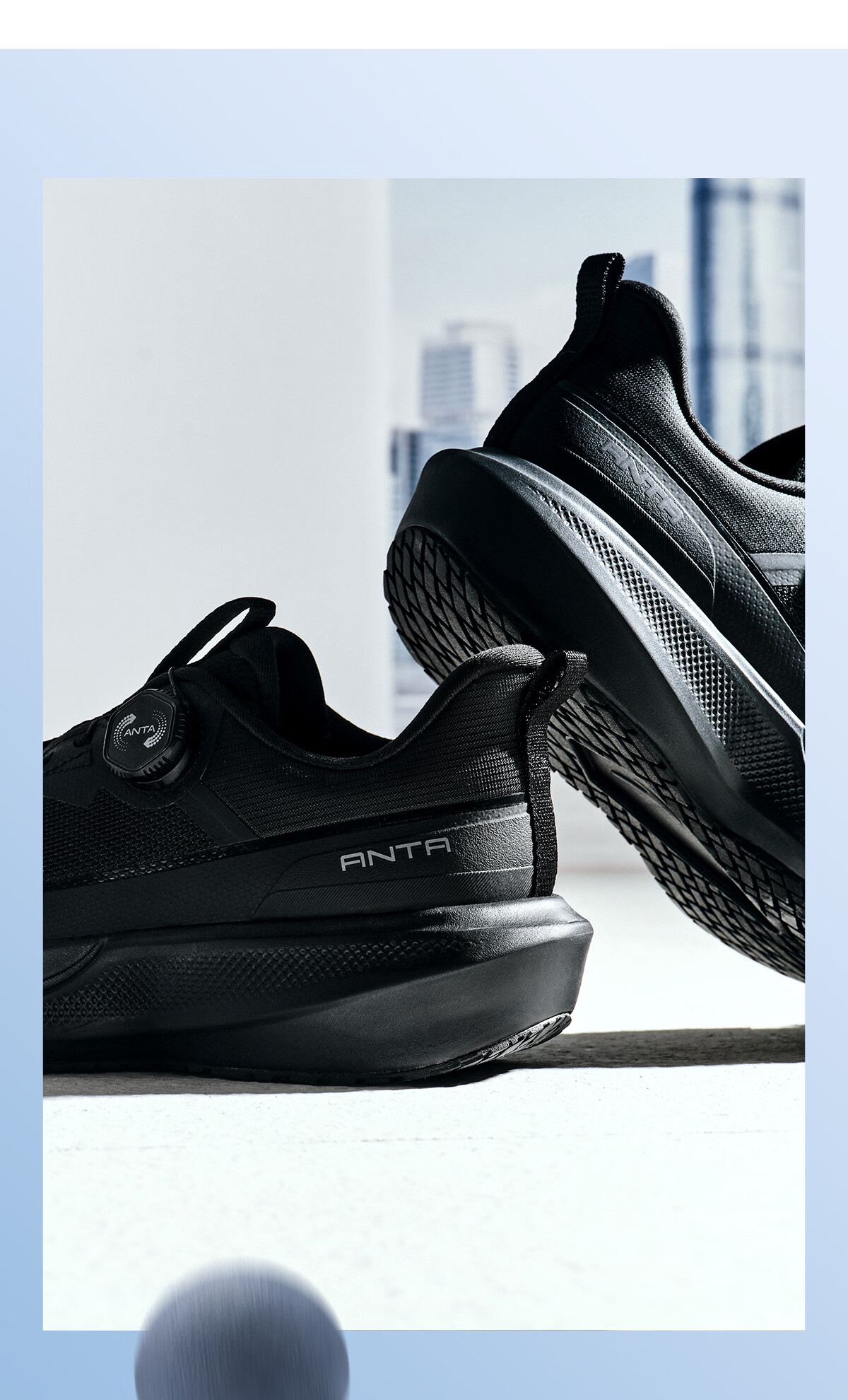 Anta Chengyue Soft Sole Rebound Training Shoes Men's Running Shoes Summer Breathable Shock Absorption Fitness Sports Shoes 3