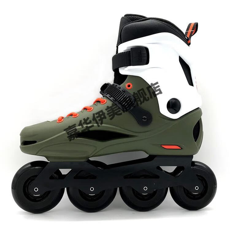 rollerblade storm轮滑鞋风暴溜冰鞋rb平花鞋成年男女滑冰鞋 墨绿色