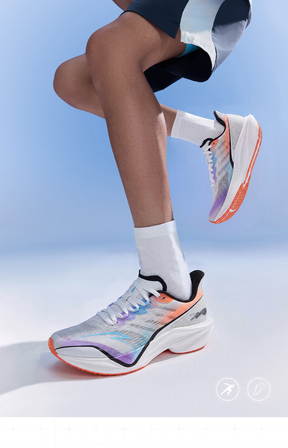Anta Mach 5 Kids Sports Shoes 2026 Boys Youth Competition Professional Running Shoes 312525521H 13