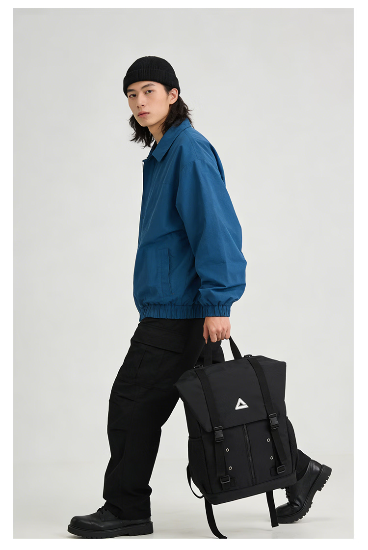 PEAK Stylish High-Capacity Lightweight Backpack for School, Commuting, Travel, and Casual Use Durable Shoulder Bag 2