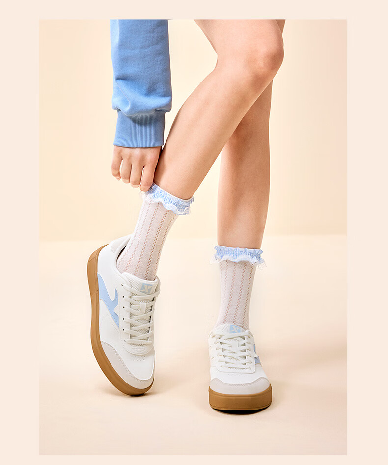 Xtep Vitality Training Shoes Women's Sneakers Summer Breathable Classic Thin Sole Low-top Lightweight Casual White Shoes 24