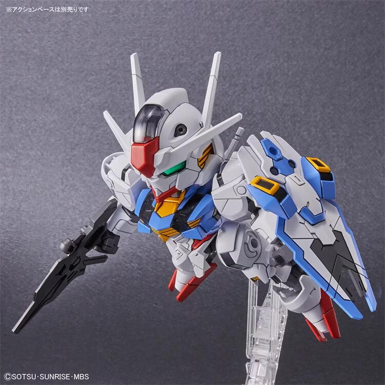 BANDAI SDEX, The Witch of Mercury, Main Character Machine, Wind Spirit Gundam, AERIAL Assembly Model 3