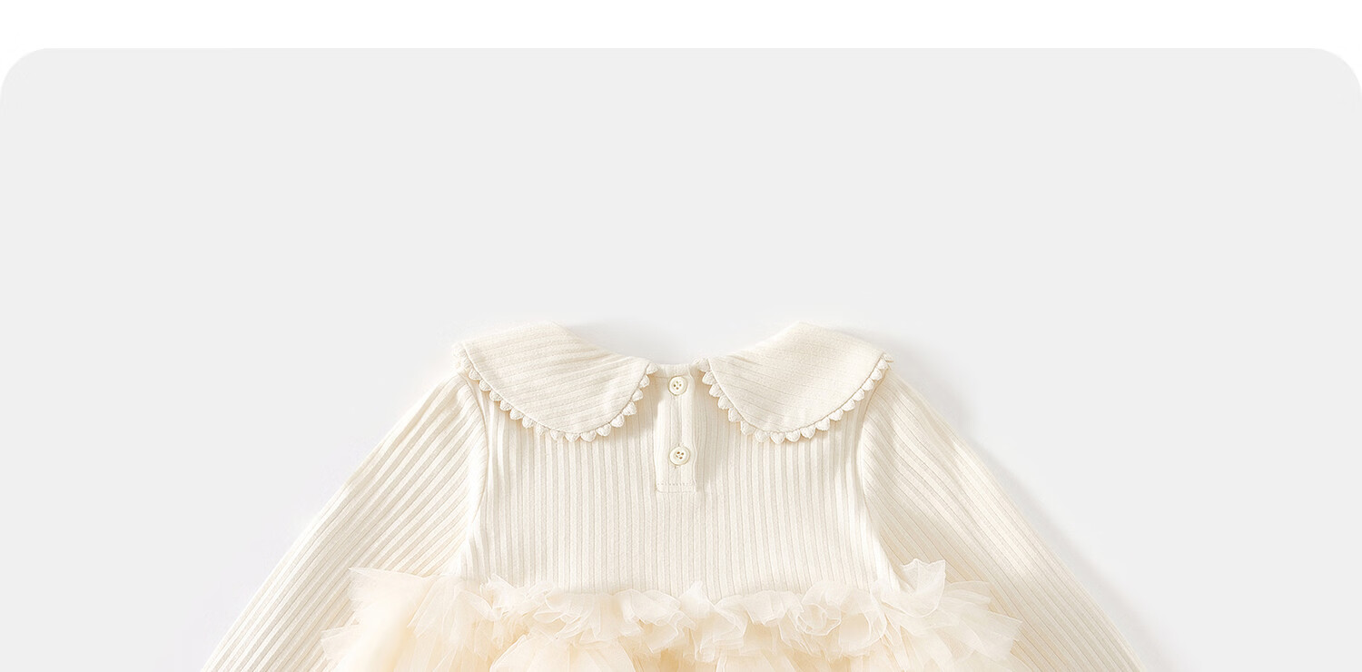 Banxidi Girls' Dress Autumn Baby Princess Dress Birthday Dress Infant Dress Spring and Autumn Children's Mesh Puff Dress 23