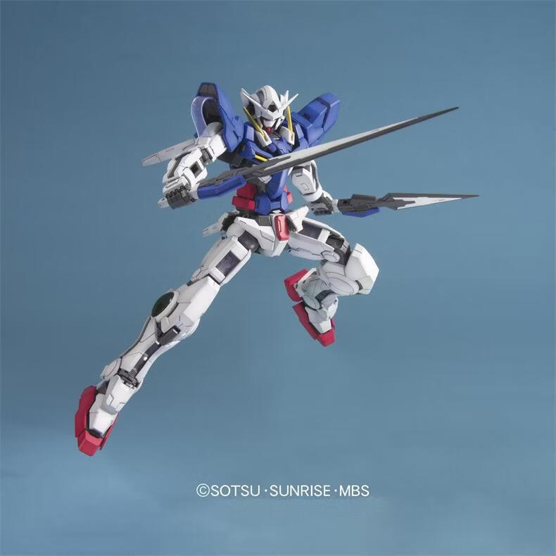 BANDAI MG 1/100 Gundam Exia Model Kit for Ages 15 and Up 5