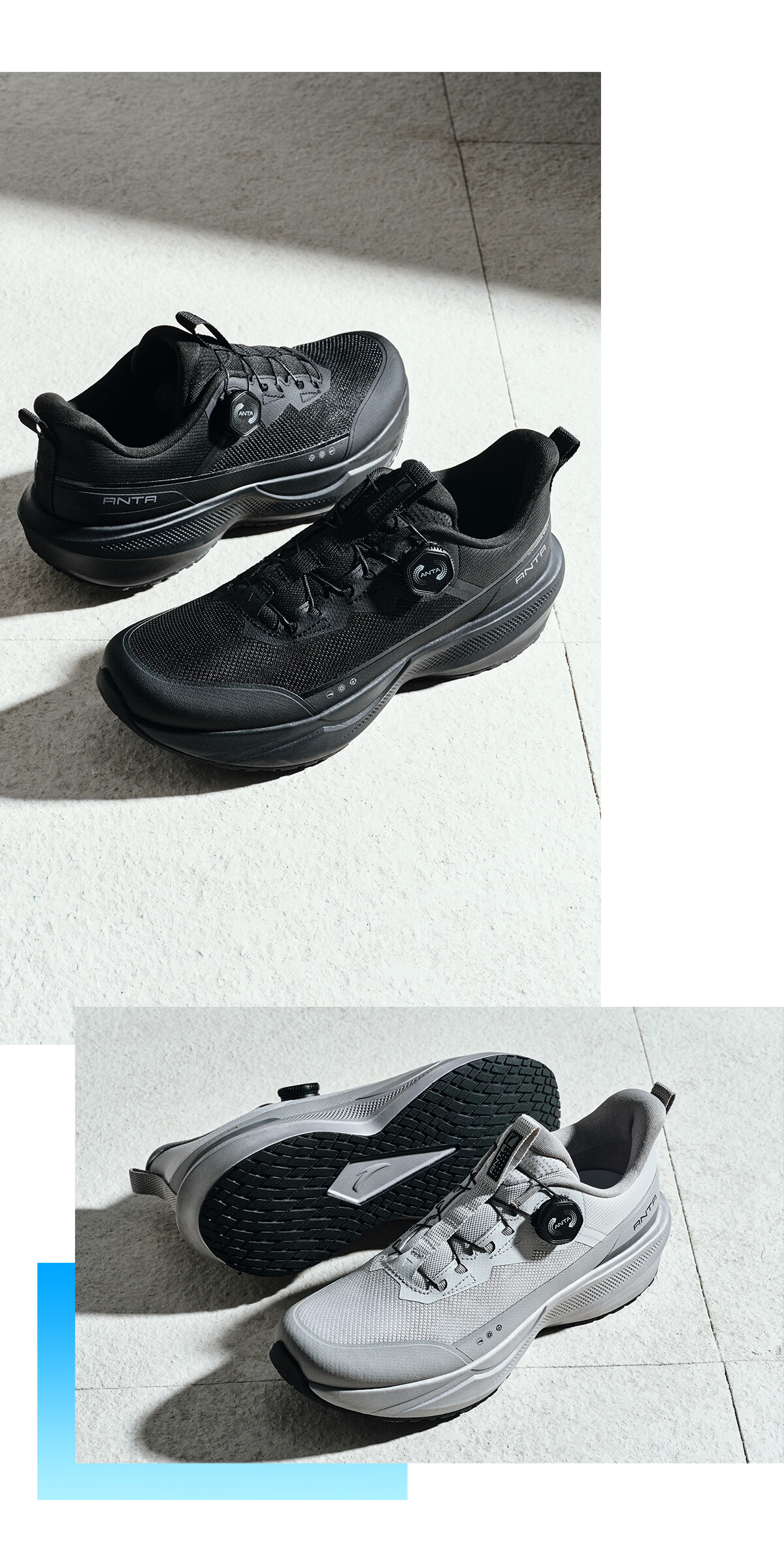 Anta Chengyue Soft Sole Rebound Training Shoes Men's Running Shoes Summer Breathable Shock Absorption Fitness Sports Shoes 11