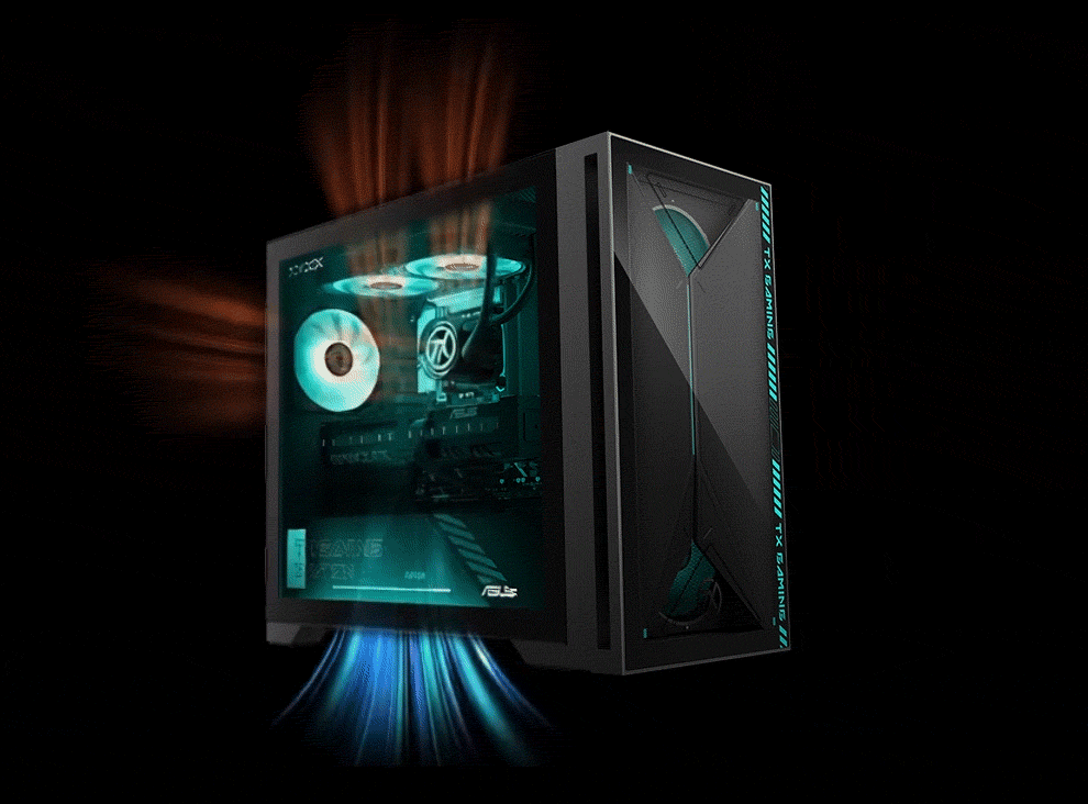ASUS TUF Gaming F17 47L Desktop PC (Core i9-12900HX, Liquid Cooling, RTX 4060 Ti 8GB, 32GB DDR5, 1TB SSD) 18