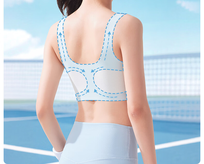 MiiOW Adolescent Shaping Underwear Girls Teen Vest Sports Bra for Middle and High School Students 18