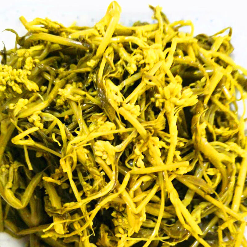 云南临沧特产耿马农家腌制傣味水腌菜油菜花酸菜农家腌制酸菜油菜花