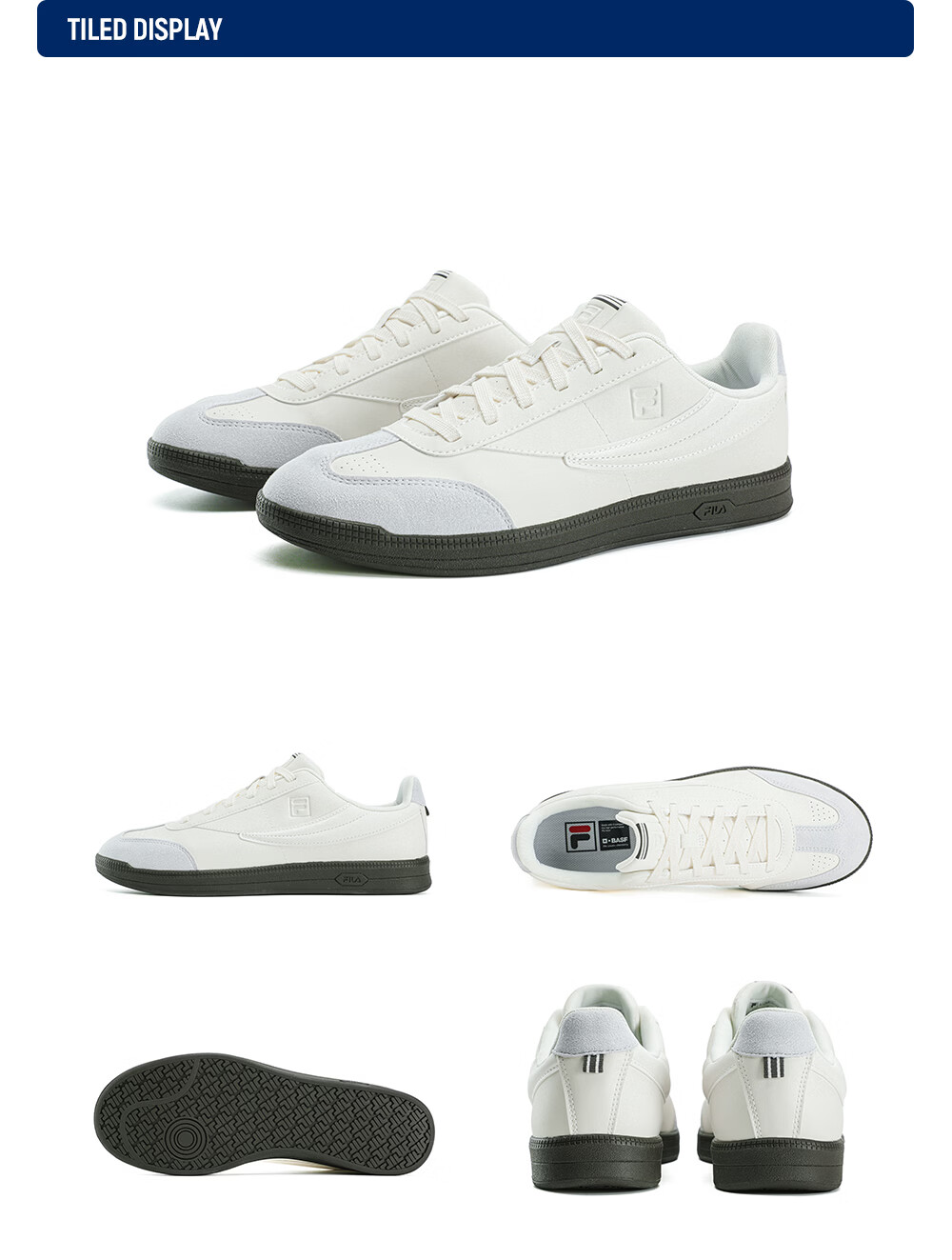 FILA Spin Step Shoes | FILA TIFO FXTD Tennis Shoes New Simple Thin Sole Retro Men's Casual Training Shoes 11