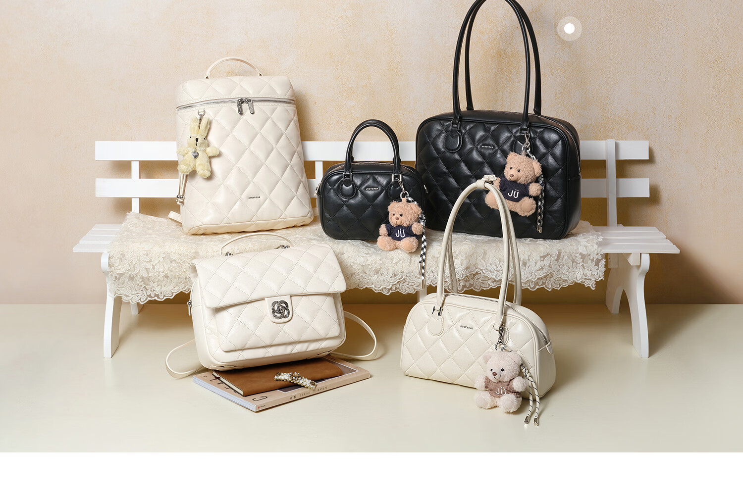 JUST STAR Sun Yi Style Baguette Bag Women's 2026 New Luxury Boston Bowling Underarm Bag Birthday Gift 41