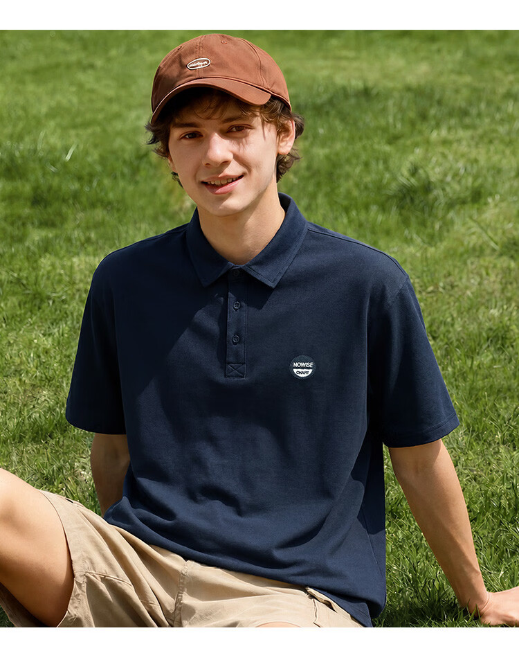 TonLion 2026 Summer New Men's Polo Shirt Short Sleeve Loose Casual Trendy Brand 8