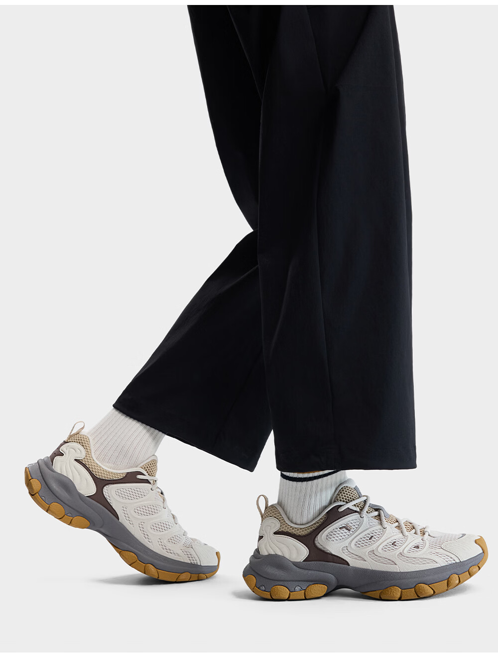FILA Official Men's Shoes TRUFFLE 2 Dad Shoes, 2026 Autumn New Style Mushroom Shoes 2nd Generation Casual Shoes 18