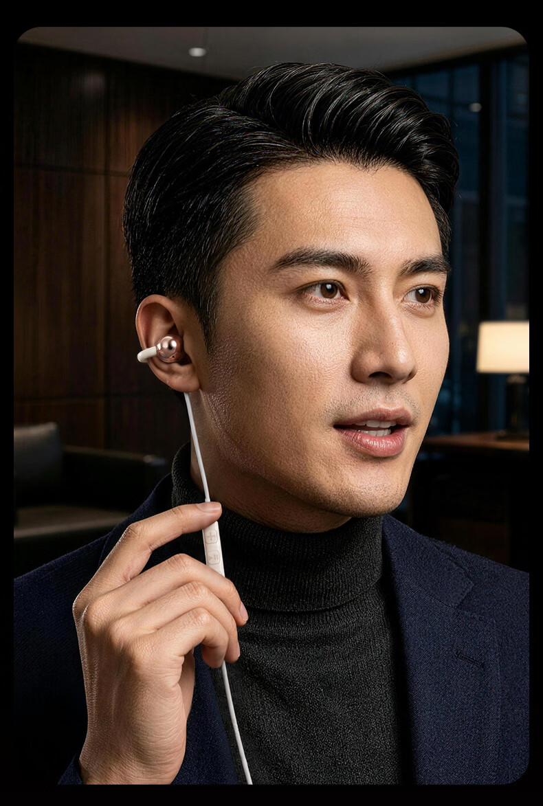 Zhiguozhe 2026 Latest Wired Clip-On Earphone with Computer Microphone 2-in-1 Non-Bone Conduction In-Ear Type-C Dual 3.5mm Round Port Desktop USB Laptop 21