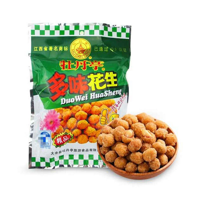 江西赣州大余特产牡丹亭多味花生62g138g300g袋装年货食 300g10袋