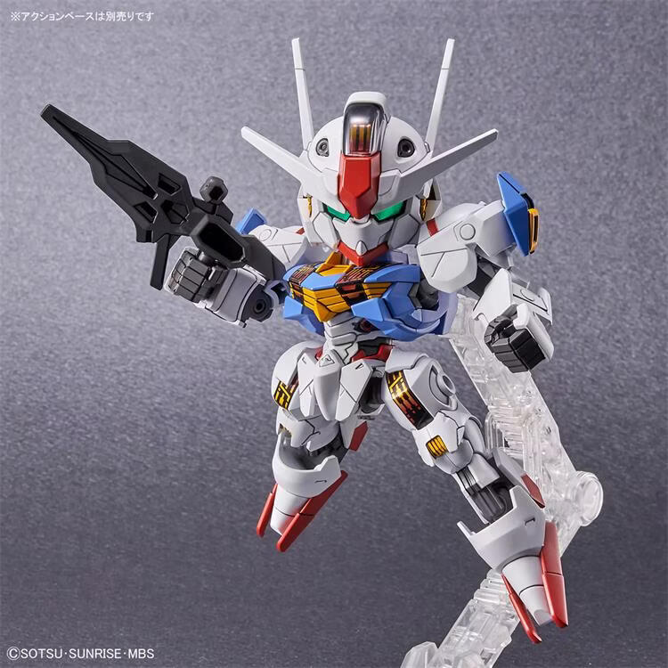 BANDAI SDEX, The Witch of Mercury, Main Character Machine, Wind Spirit Gundam, AERIAL Assembly Model 4