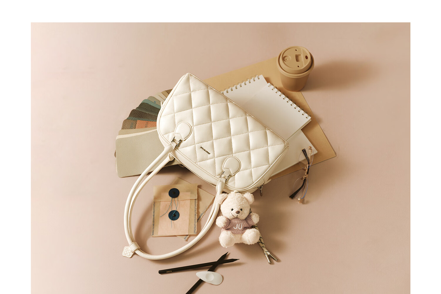 JUST STAR Sun Yi Style Baguette Bag Women's 2026 New Luxury Boston Bowling Underarm Bag Birthday Gift 11