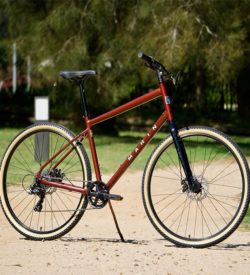 美国马林 k1自行车平把公路车复古上下班自行车轻便休闲通勤男女士