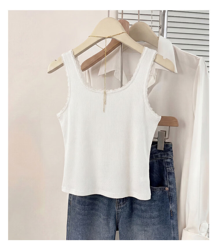 TonLion 2026 Summer New Women's Vest Unique Beautiful Design Sleeveless Top for Inner and Outer Wear 18