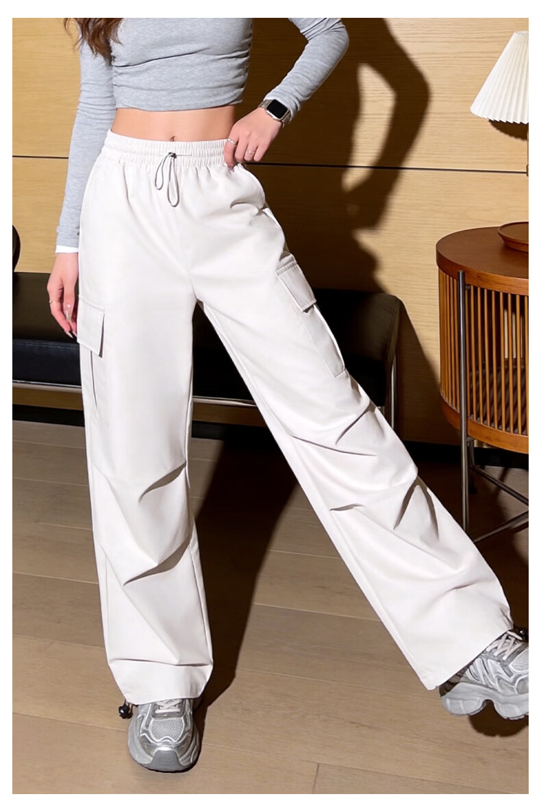 TonLion Women's Summer Workwear Pants New Cool-Touch Straight-Leg Jogger Convertible Elastic Slim Fit Sports Trousers 9