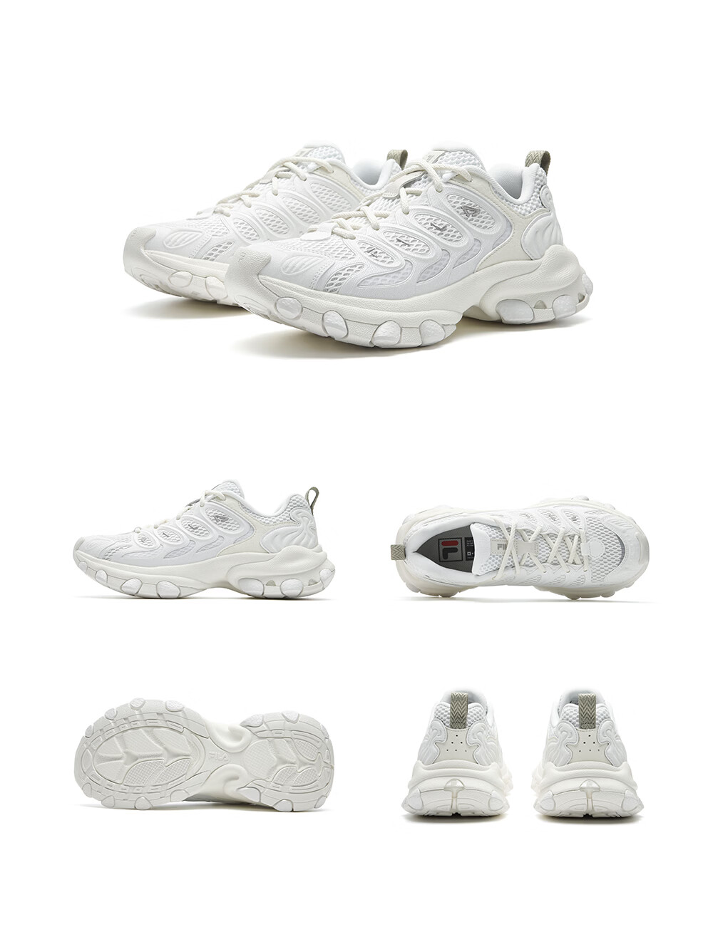 FILA Official Women's Shoes TRUFFLE 2 Dad Shoes, 2026 Autumn New Mushroom Shoes 2nd Generation Casual Shoes 52