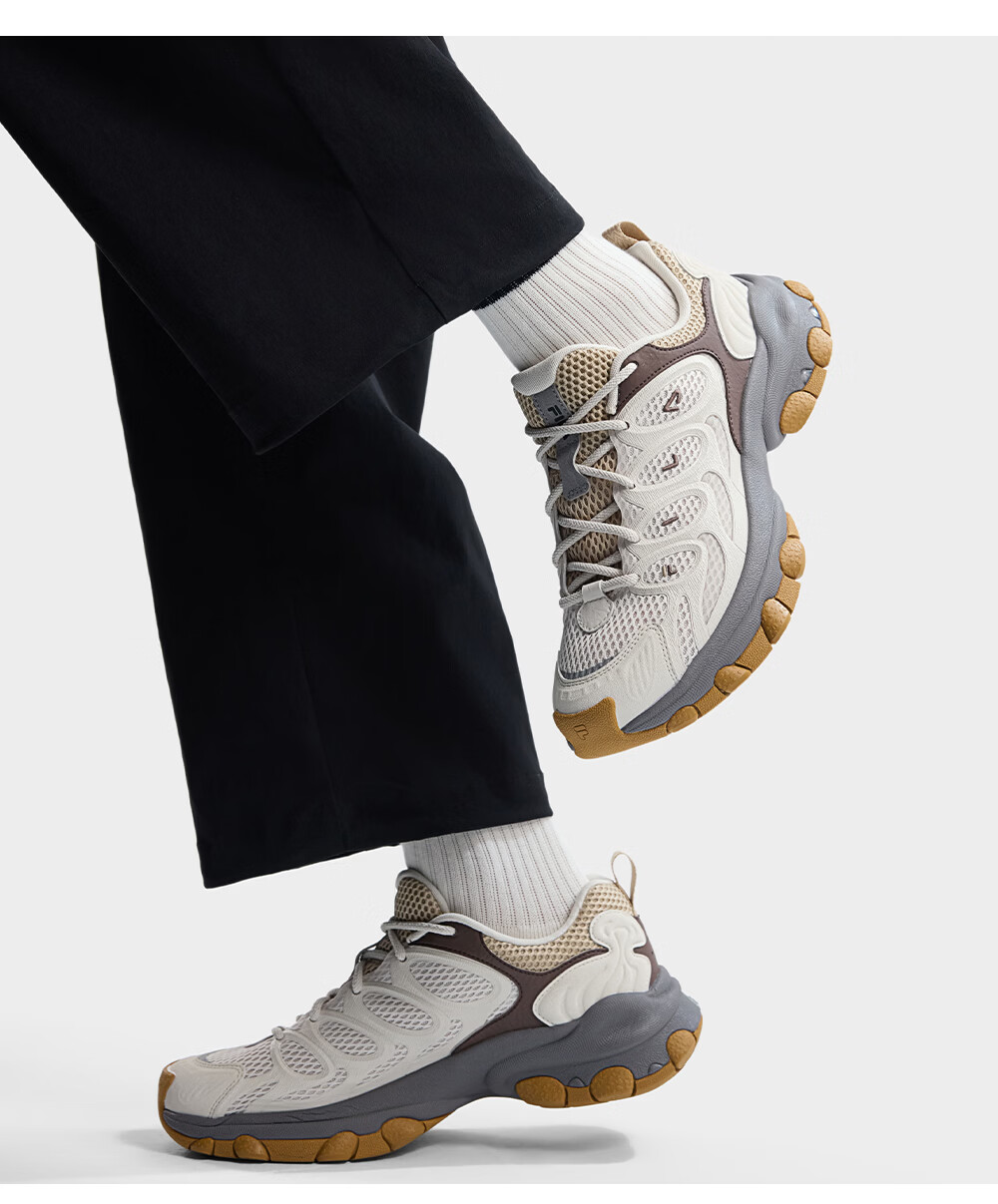 FILA Official Men's Shoes TRUFFLE 2 Dad Shoes, 2026 Autumn New Style Mushroom Shoes 2nd Generation Casual Shoes 17