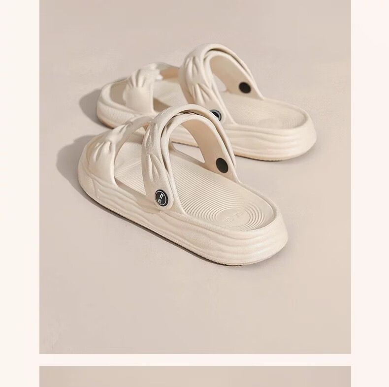 Warrior Women's Sandals 2026 Summer New Travel Wear with Skirts EVA Soft Sole Dual-Wear Beach Slippers 23