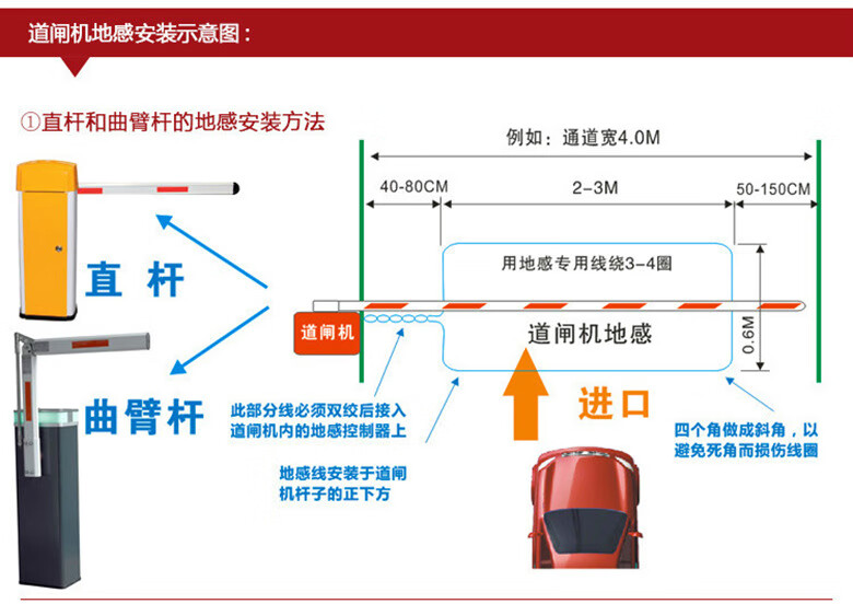 地感线圈安装图图片