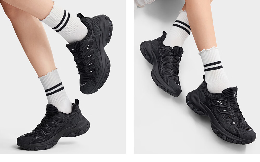 FILA Official Women's Shoes TRUFFLE 2 Dad Shoes, 2026 Autumn New Mushroom Shoes 2nd Generation Casual Shoes 38
