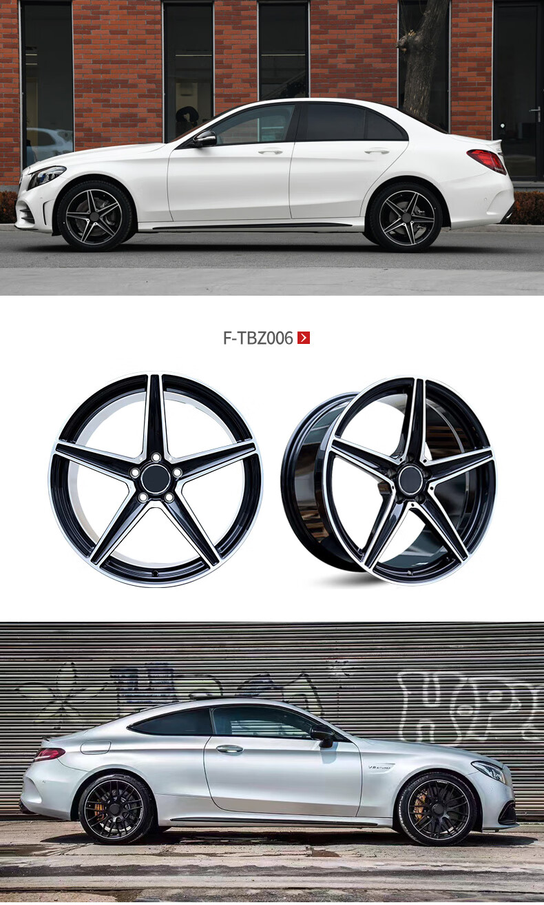 tmw 18/19/20/21寸奔驰锻造轮毂 适用奔驰c200 奔驰e260 奔驰gle奔驰