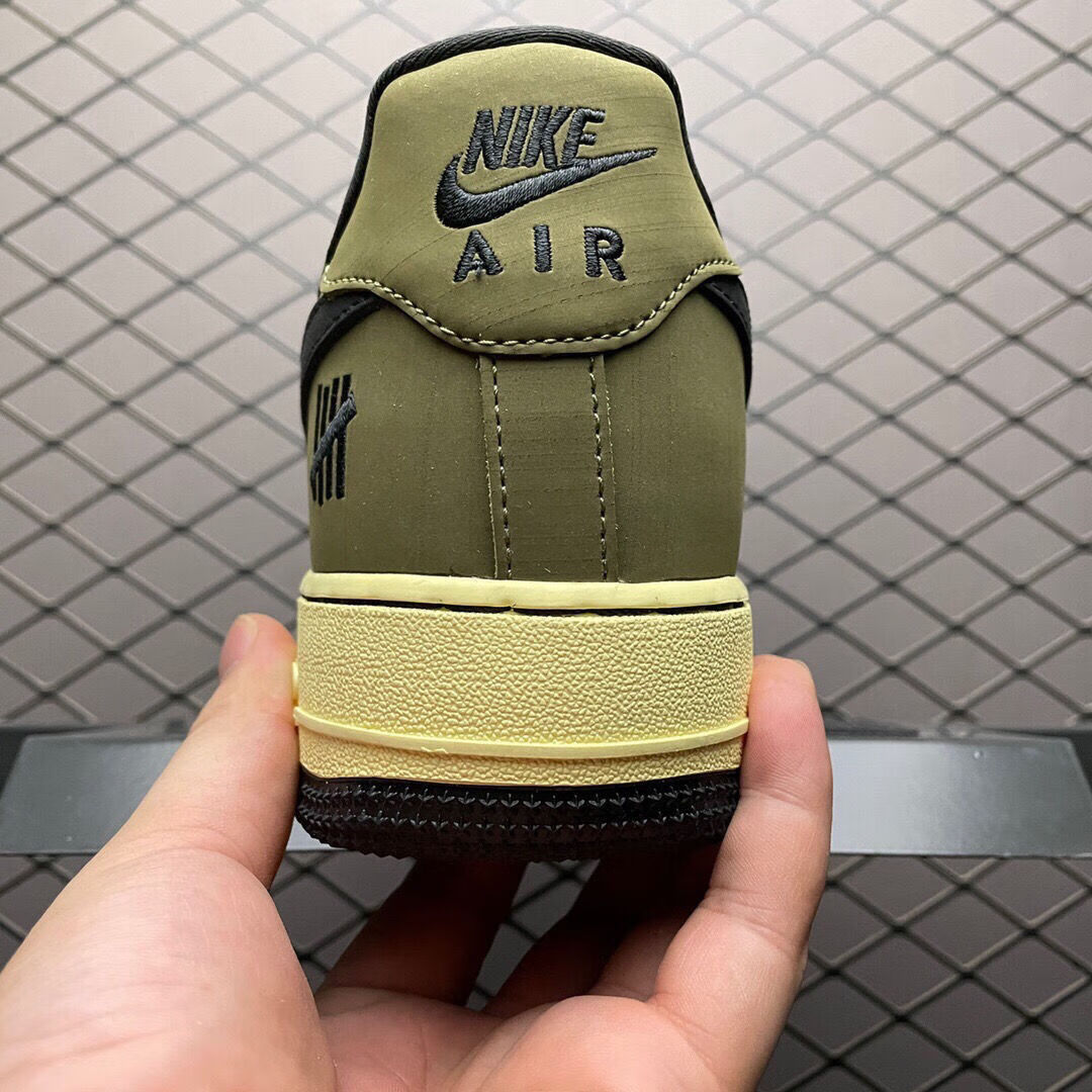 2022秋冬空军一号aj新款 undefeated 空军 af1橄榄绿 蓝黄 鳄鱼纹