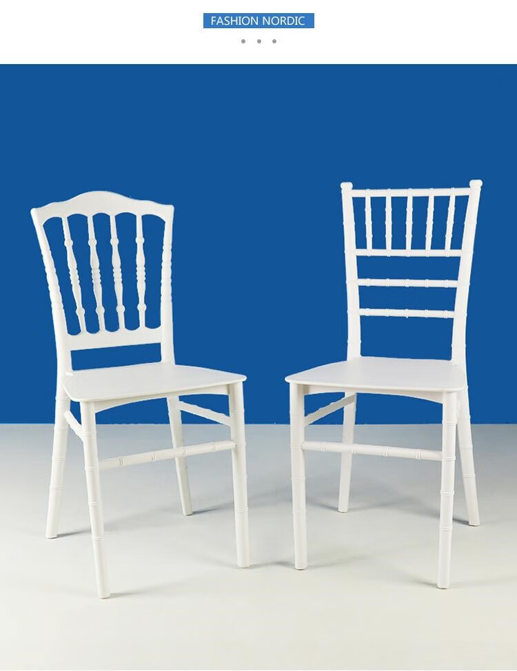 米琪罗婚礼透明竹节椅透明椅子塑料水晶椅透明凳子亚克力椅子餐椅婚庆