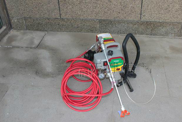 电动喷漆机4000瓦m电动高压无气喷涂机喷枪加长杆延长杆 喷漆乳胶漆