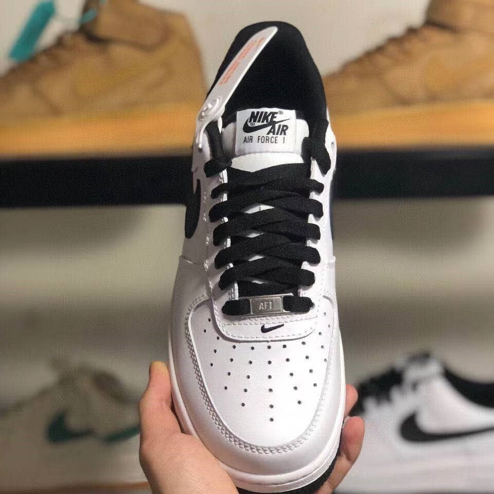 (nike)耐克1白黑色空军一号小权志龙air男经典小白鞋女小麦板鞋 奶