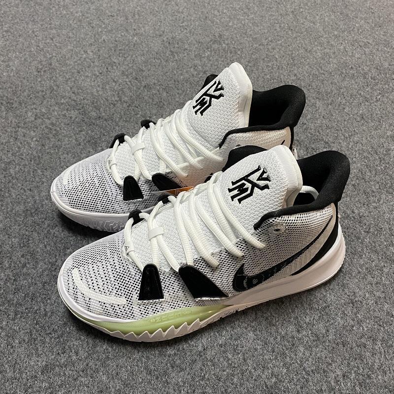 篮球鞋男女数学公式鸳鸯摩擦会响有声音透气垫学生运动鞋 欧文7柠檬黄