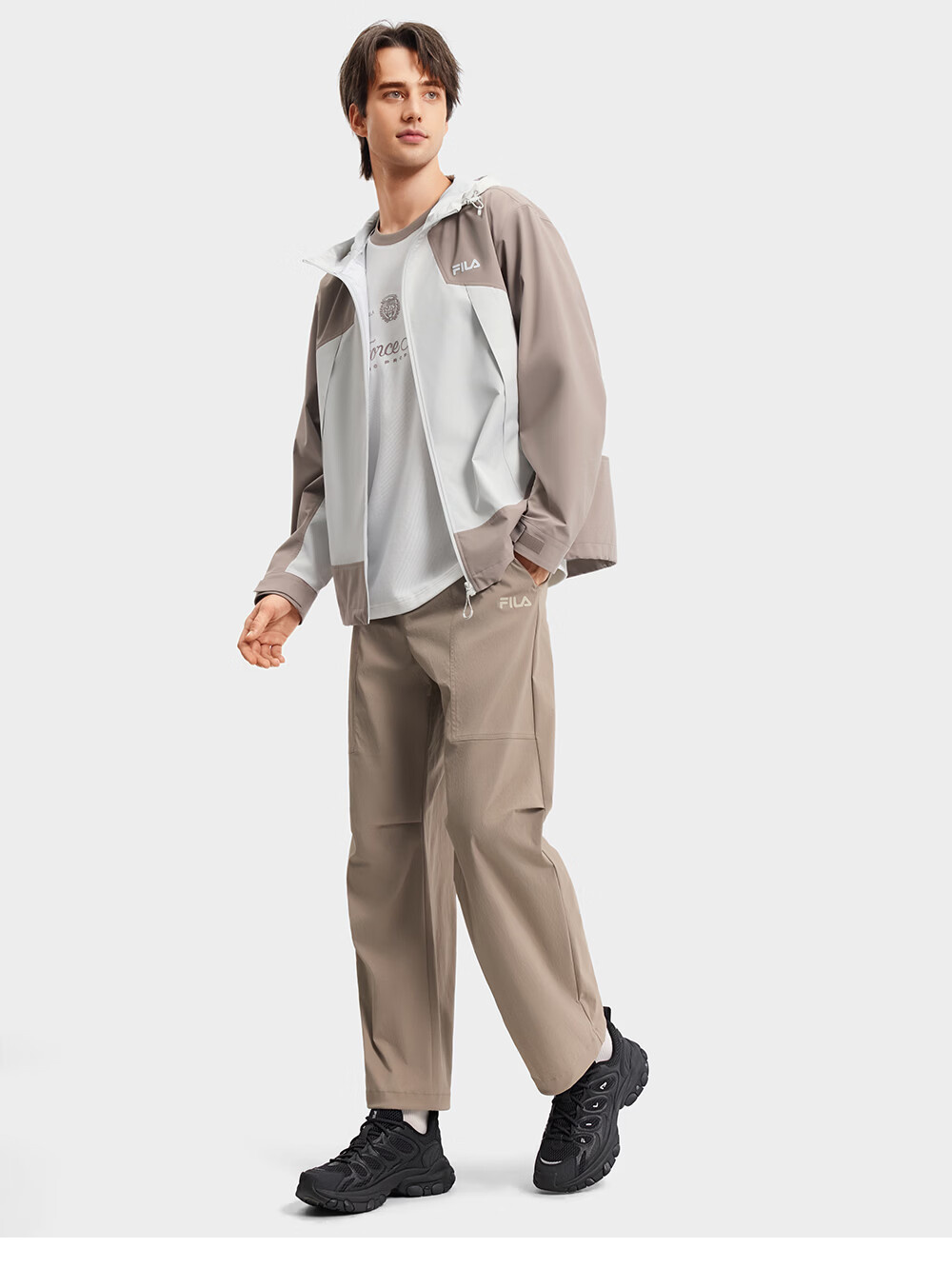FILA Official Men's Shoes TRUFFLE 2 Dad Shoes, 2026 Autumn New Style Mushroom Shoes 2nd Generation Casual Shoes 15