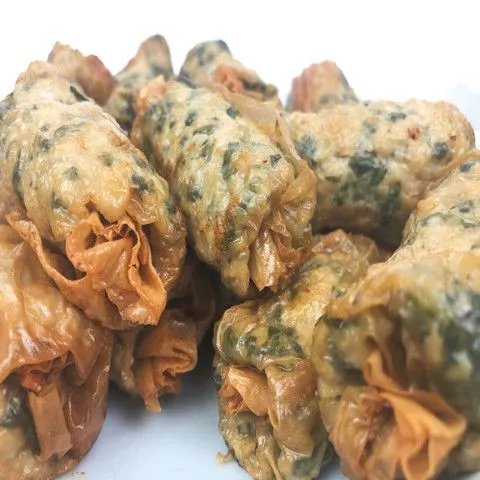 五华客家特产腐卷真空包装猪肉卷艾叶卷 梅州农家腐皮卷省内 艾叶腐卷