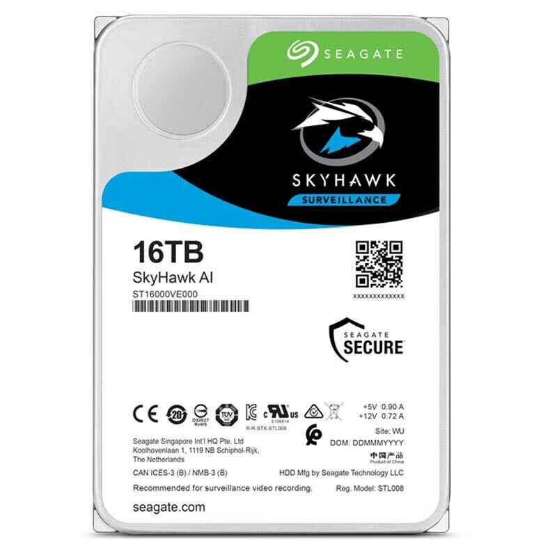 SEAGATE 希捷(Seagate)16T硬盘ST16000VE000