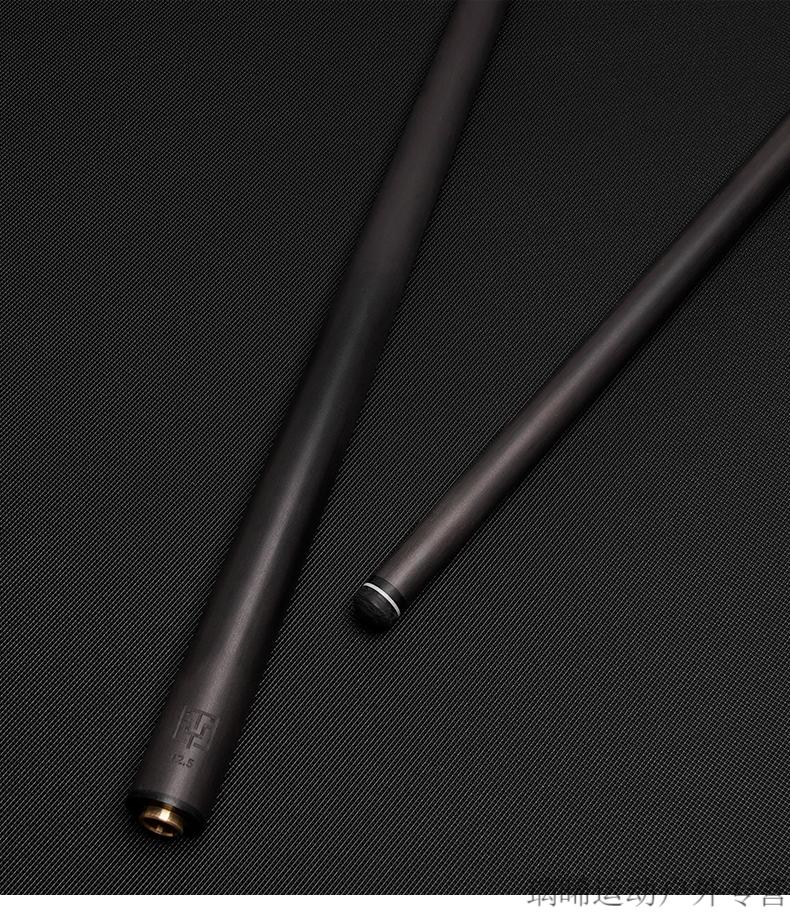 ty黑科技大头台球杆黑科技前节ty台球杆大头碳纤维前肢中式黑八碳能量