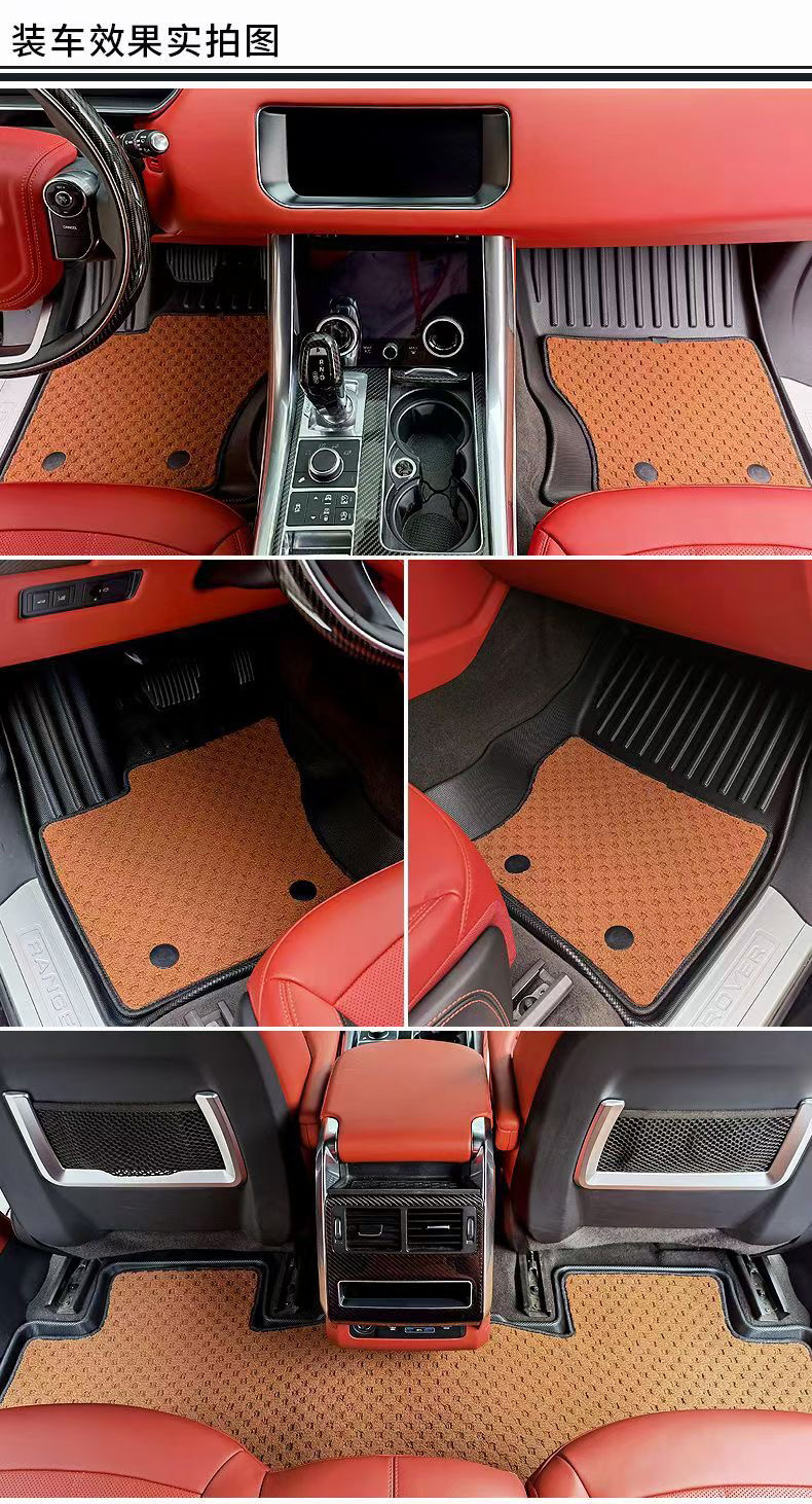 适用于捷达捷达va3捷达vs7捷达vs5专用大包围tpe汽车脚垫防水耐磨tpe