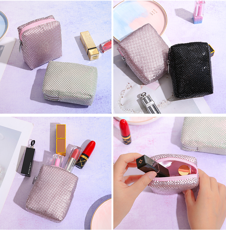 tomill化妆包女ins网红便携随身小号可爱化妆袋化妆品收纳小包补妆包