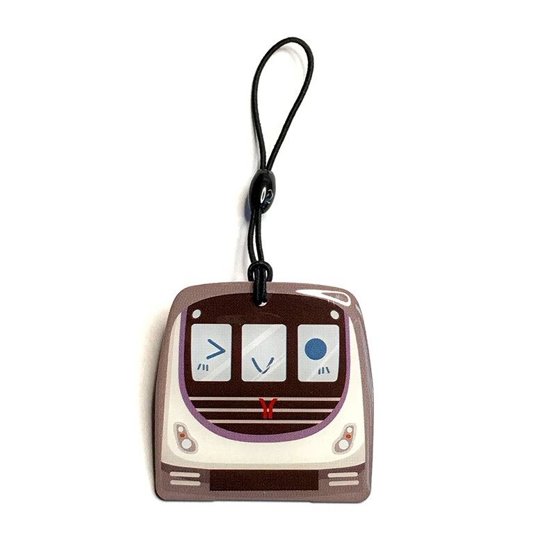 迷你羊城通岭南通广州地铁q版车头八号线