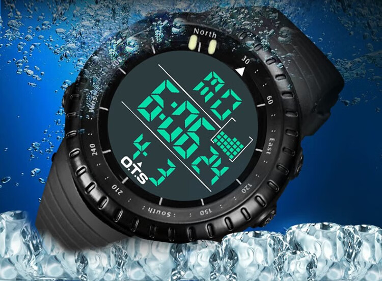 户外全自动机械军表运动多功能ots手表时尚手表大表盘防水游泳军表